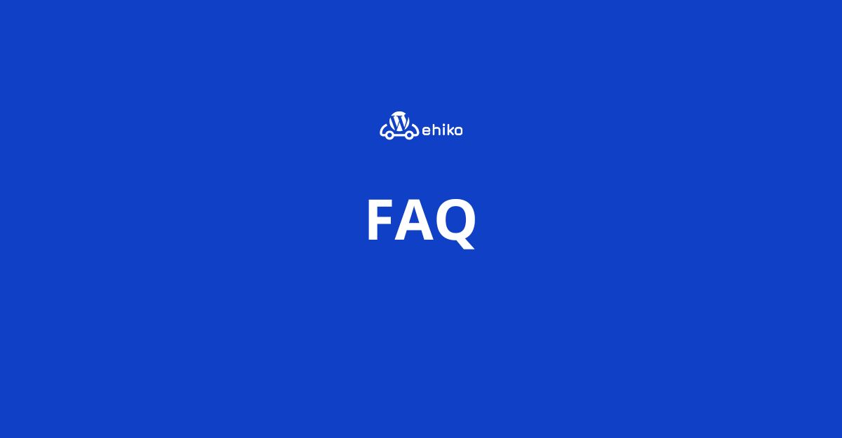 FAQ - WordPress Plugin Wehiko